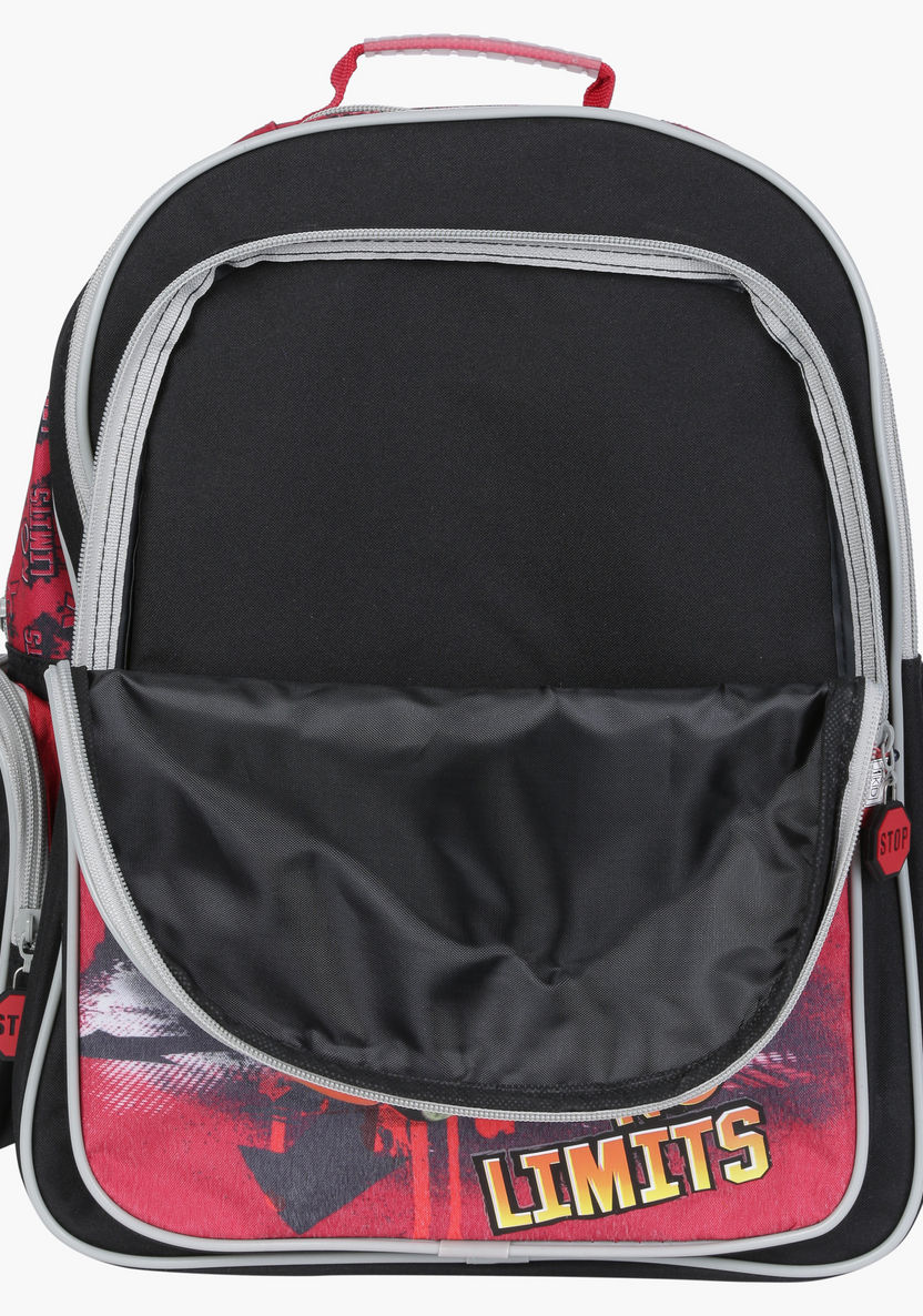 Cars Printed Backpack-Bags and Backpacks-image-2