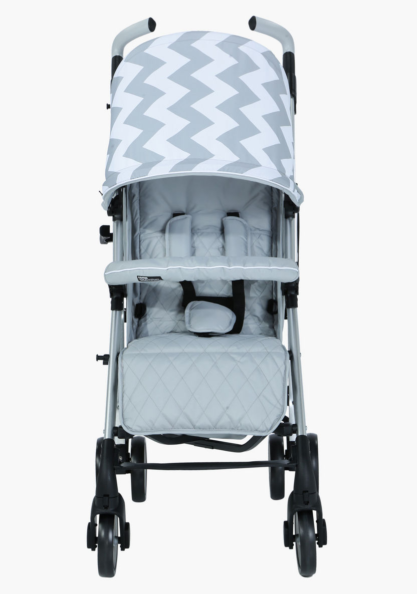Giggles Solex Ice Blue Baby Buggy with 3 Reclining Positions (Upto 3 years)-Buggies-image-1