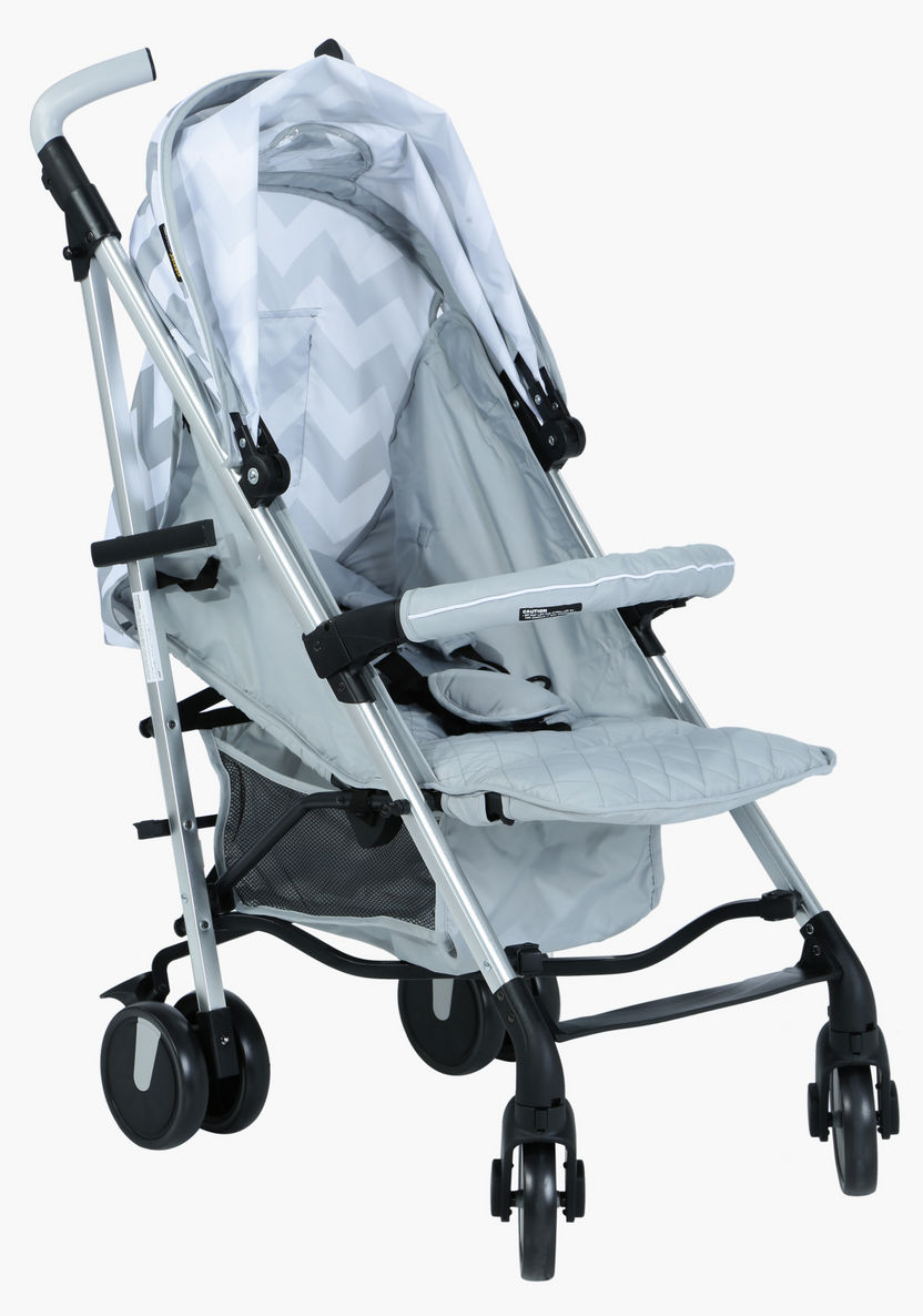 Giggles Solex Ice Blue Baby Buggy with 3 Reclining Positions (Upto 3 years)-Buggies-image-2