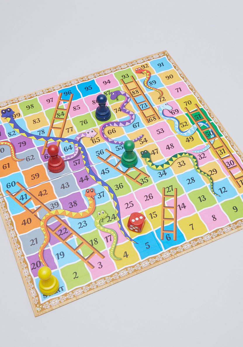 Sterling Deluxe Game Snakes and Ladders Playset-Gifts-image-0