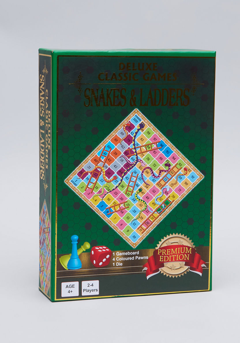 Sterling Deluxe Game Snakes and Ladders Playset-Gifts-image-3