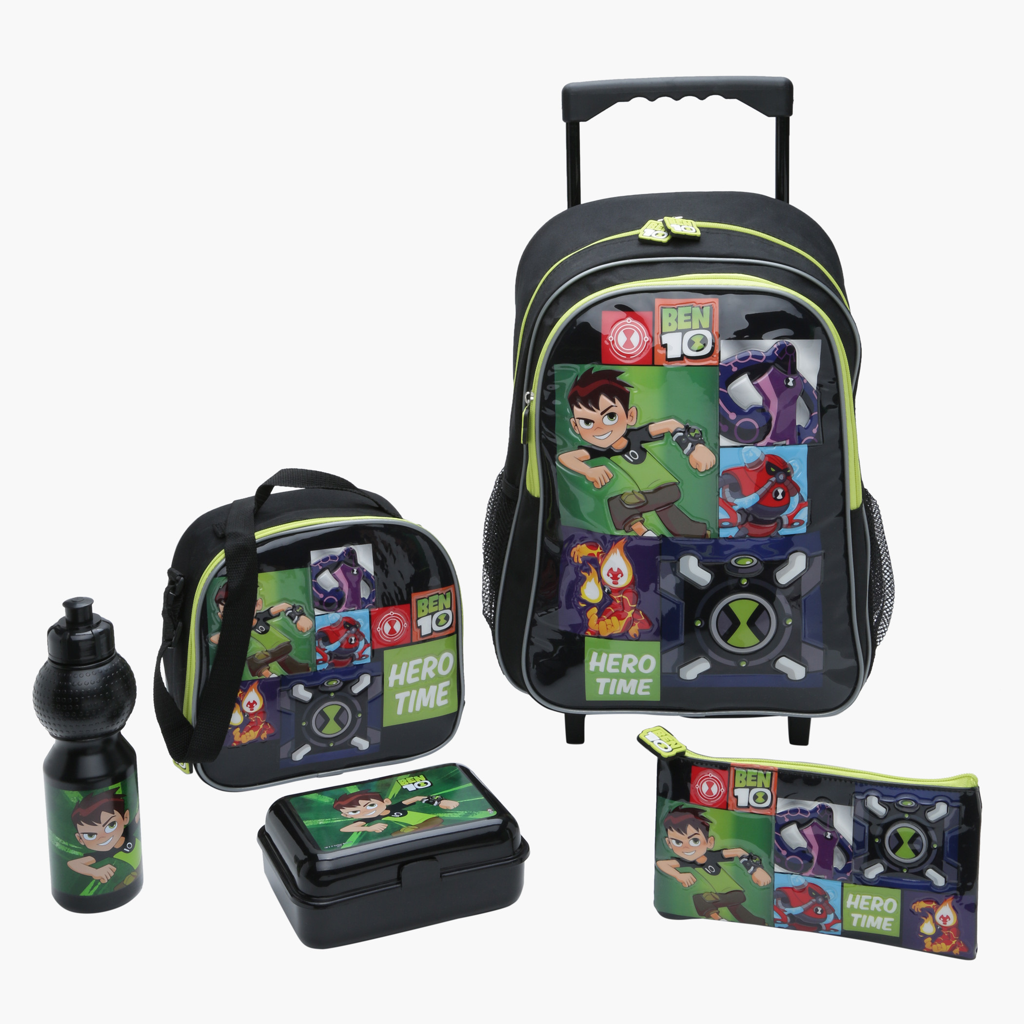 Ben 10 Printed 5 Piece Bag Set