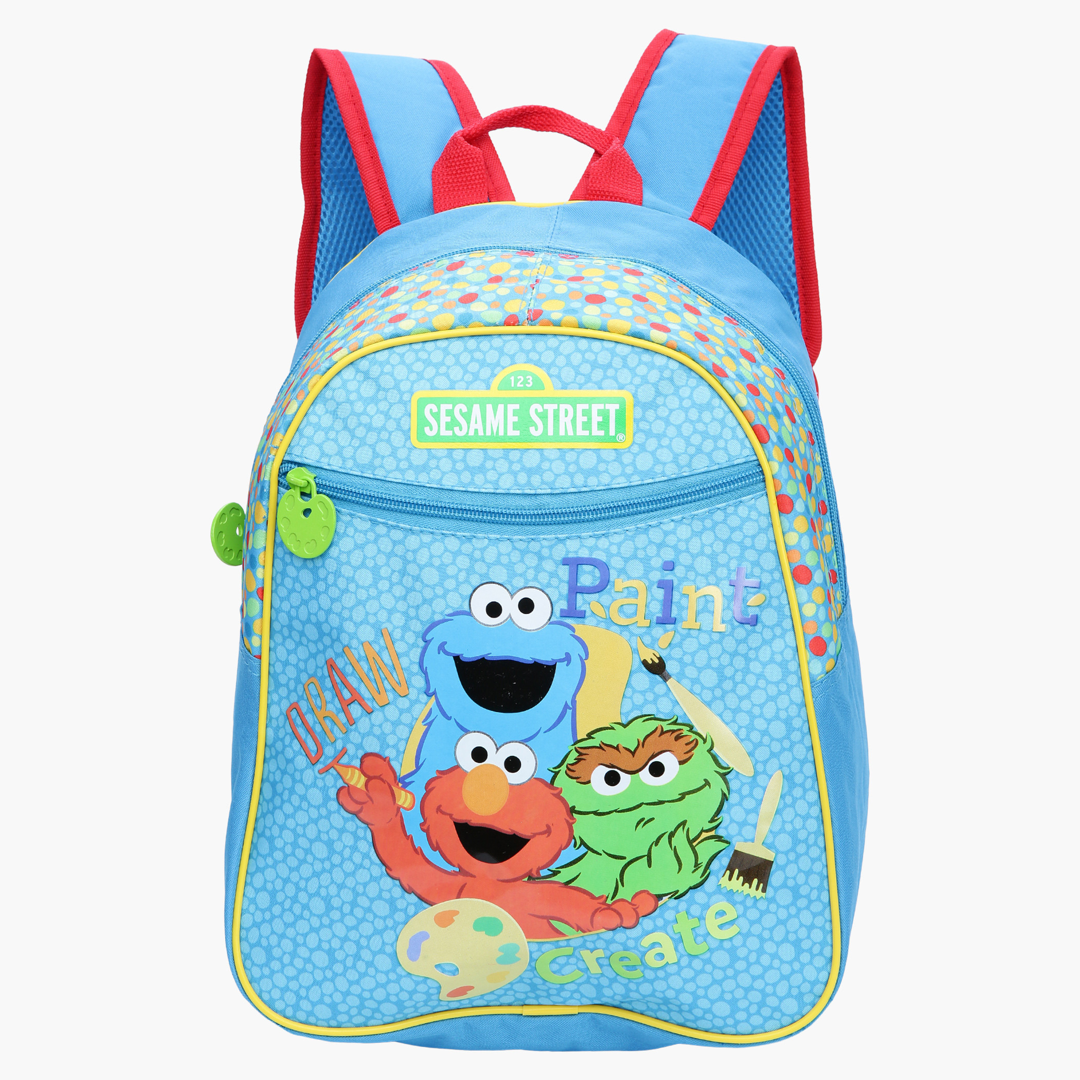 Sesame Street Printed Backpack-boys-accessories-bagsandbackpacks-image-1