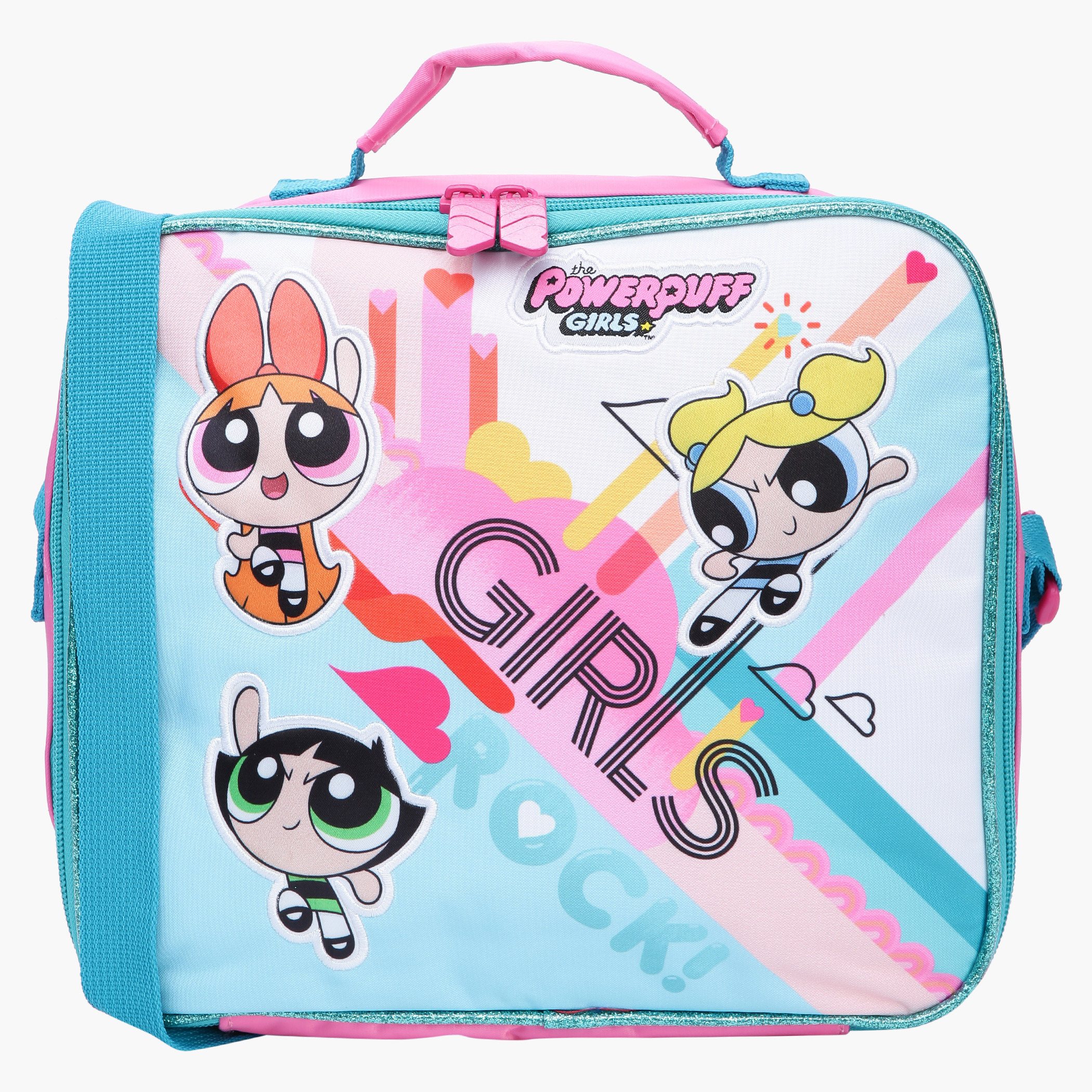 Power Puff Girls Printed Lunch Bag-school-lunchessentials-lunchbags-image-1