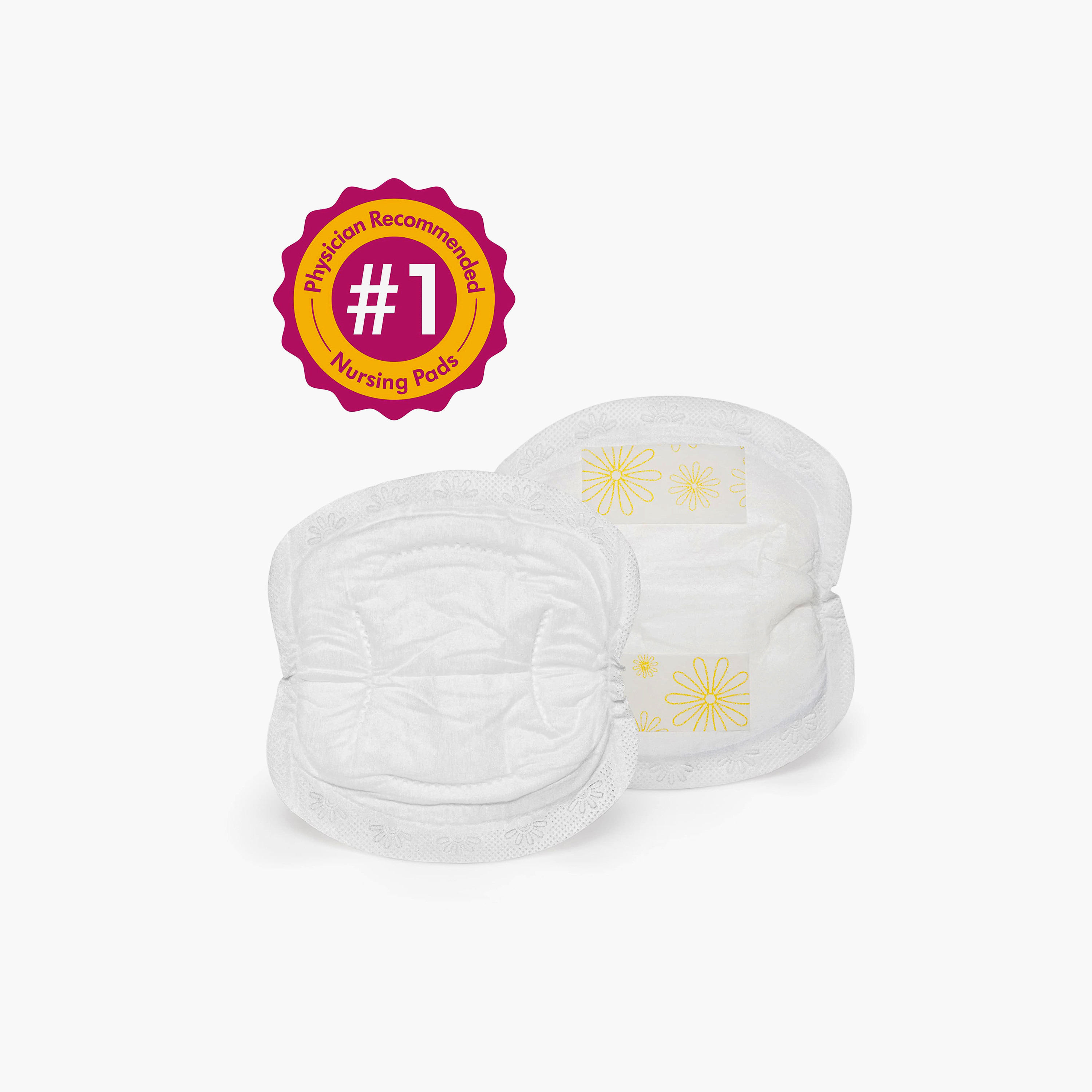 Pack of 60 Medela Breastfeeding Disposable Nursing Pads with Flexible Leak-Guards-baby-feeding-breastfeedingandcare-image-2