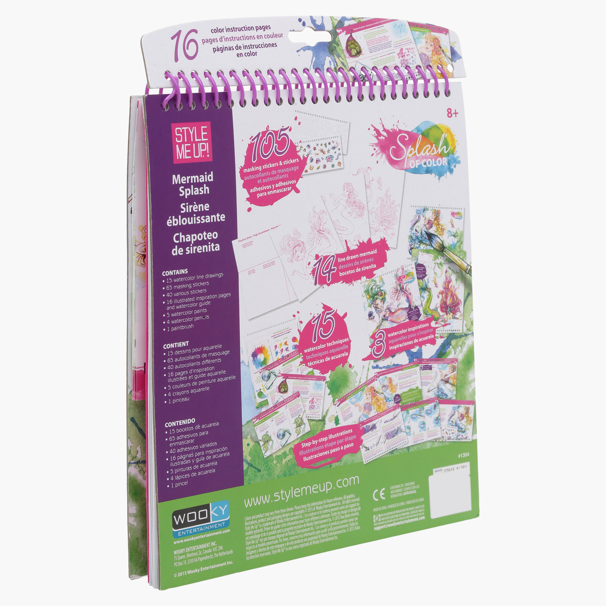 Style Me Up Sketchbook with Watercolor Pencils-school-artsandcrafts-image-4