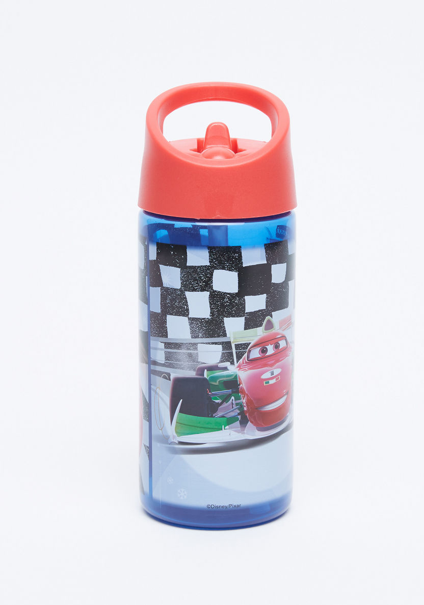 Cars Printed Water Bottle-Mealtime Essentials-image-0