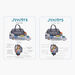 Juniors Printed Diaper Bag with Zip Closure-Diaper Bags-thumbnail-7