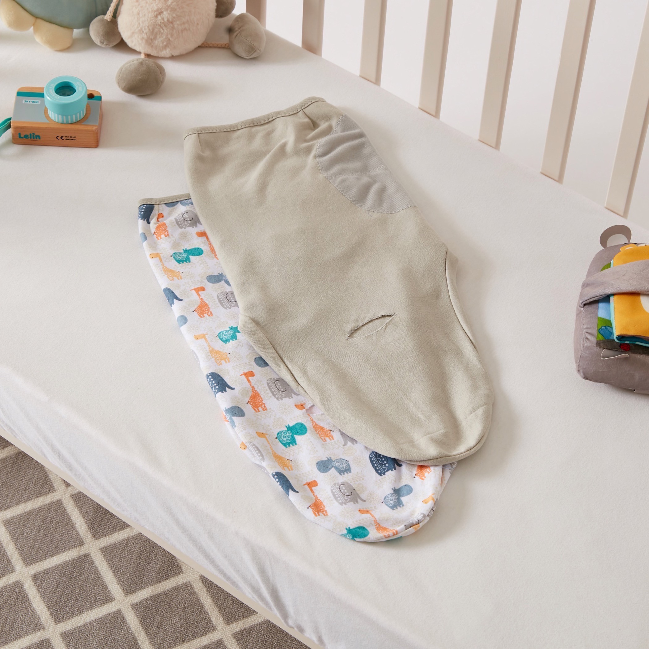 Summer Infant Printed Swaddle Wrap - Set of 2-baby-nursery-blanketsandswaddles-swaddlesandsleepingbags-image-6