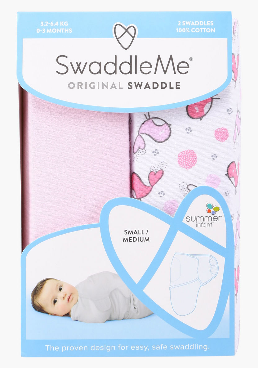 Summer Infant Swaddle Wrap - Set of 2-Swaddles and Sleeping Bags-image-2