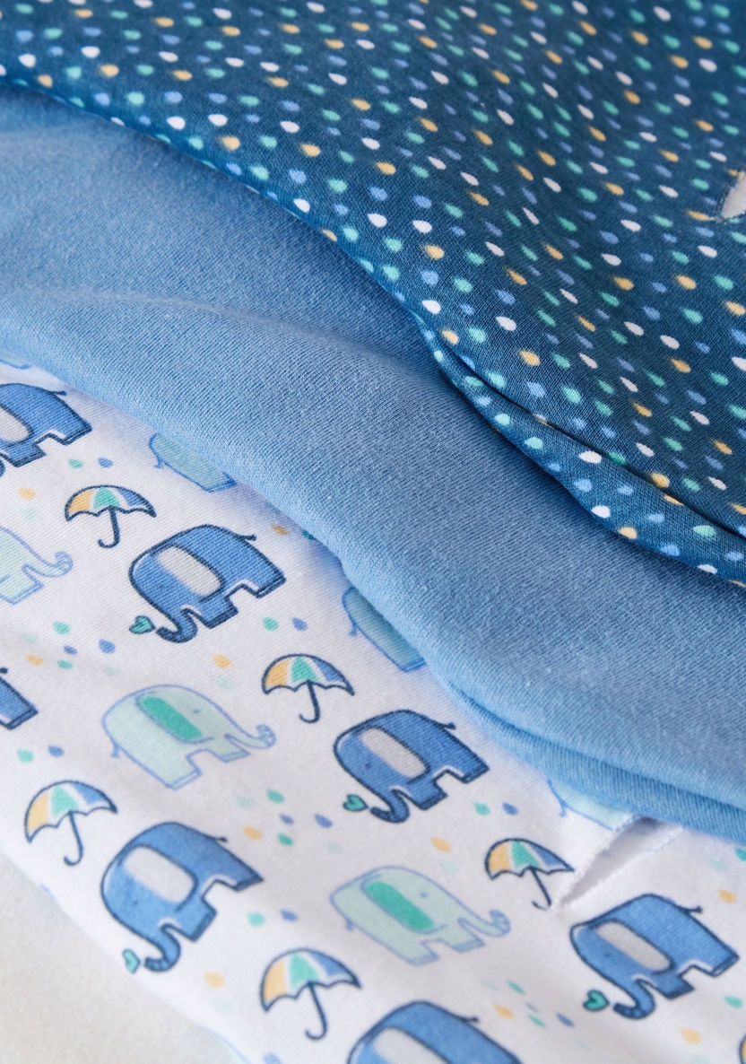 Summer Infant Printed Swaddle Wrap â€“  Set of 3-Swaddles and Sleeping Bags-image-2