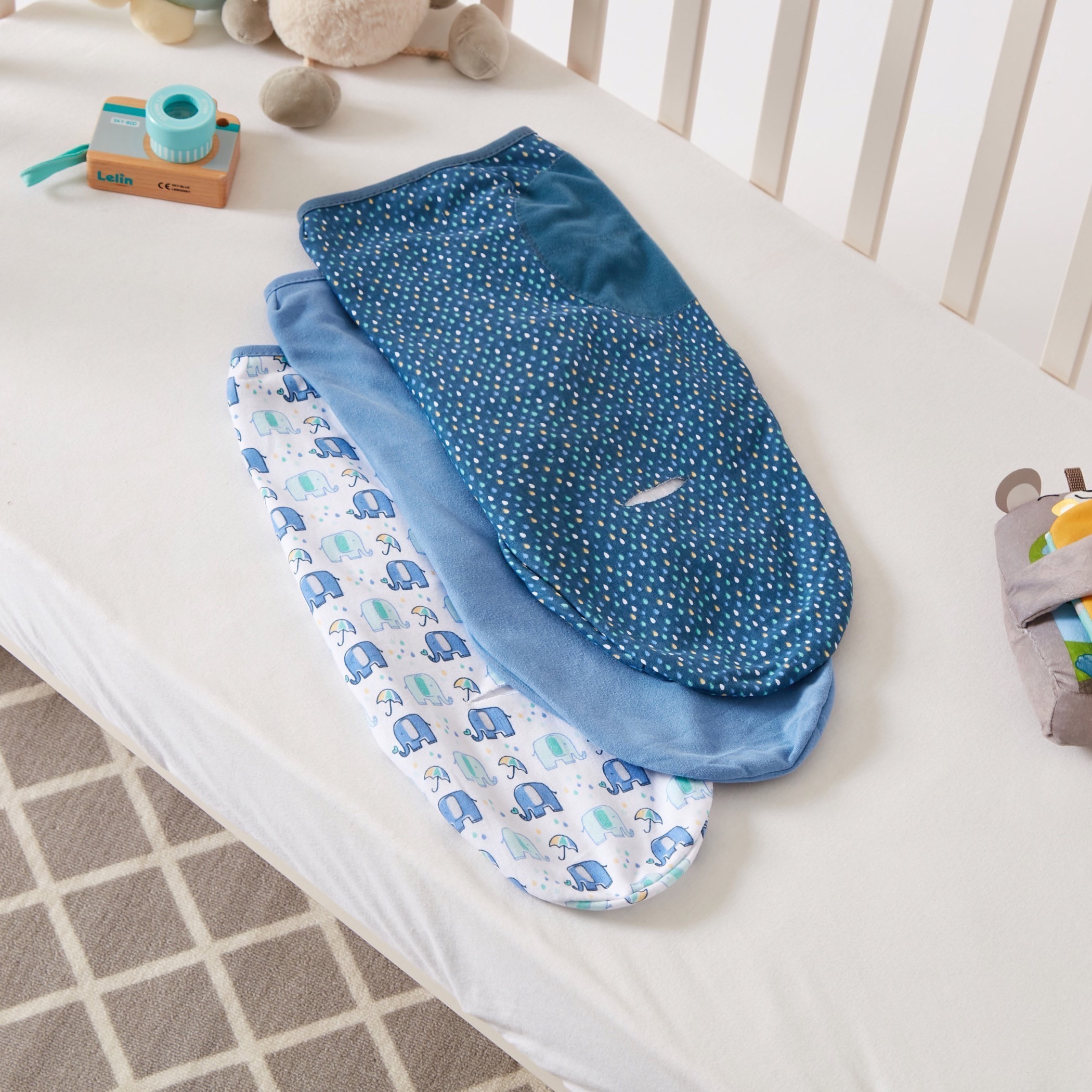 Summer Infant Printed Swaddle Wrap –  Set of 3-baby-nursery-blanketsandswaddles-swaddlesandsleepingbags-image-6