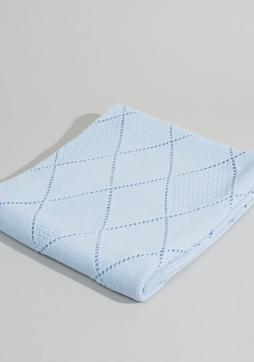Juniors Textured Baby Shawl - 80x90 cms-Blankets and Throws-image-0
