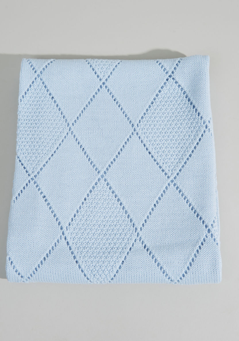 Juniors Textured Baby Shawl - 80x90 cms-Blankets and Throws-image-1