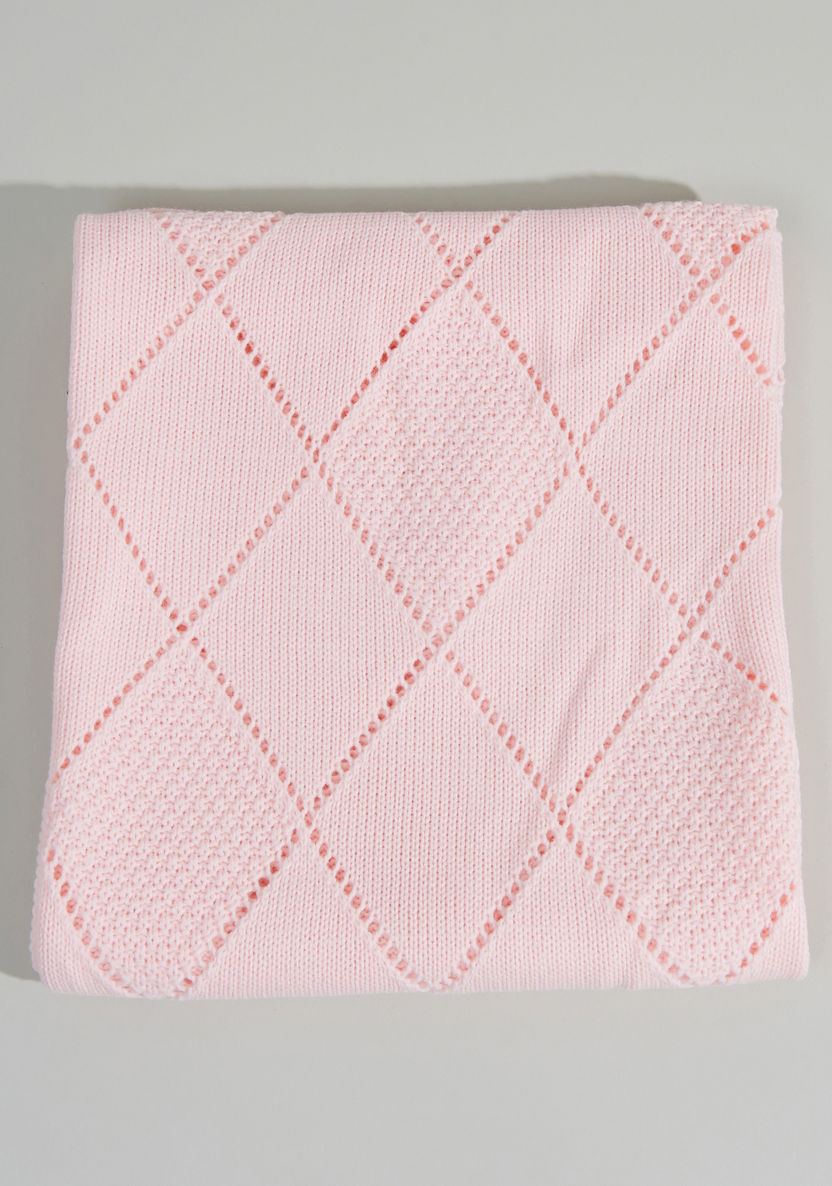 Juniors Textured Shawl - 80x90 cms-Blankets and Throws-image-1
