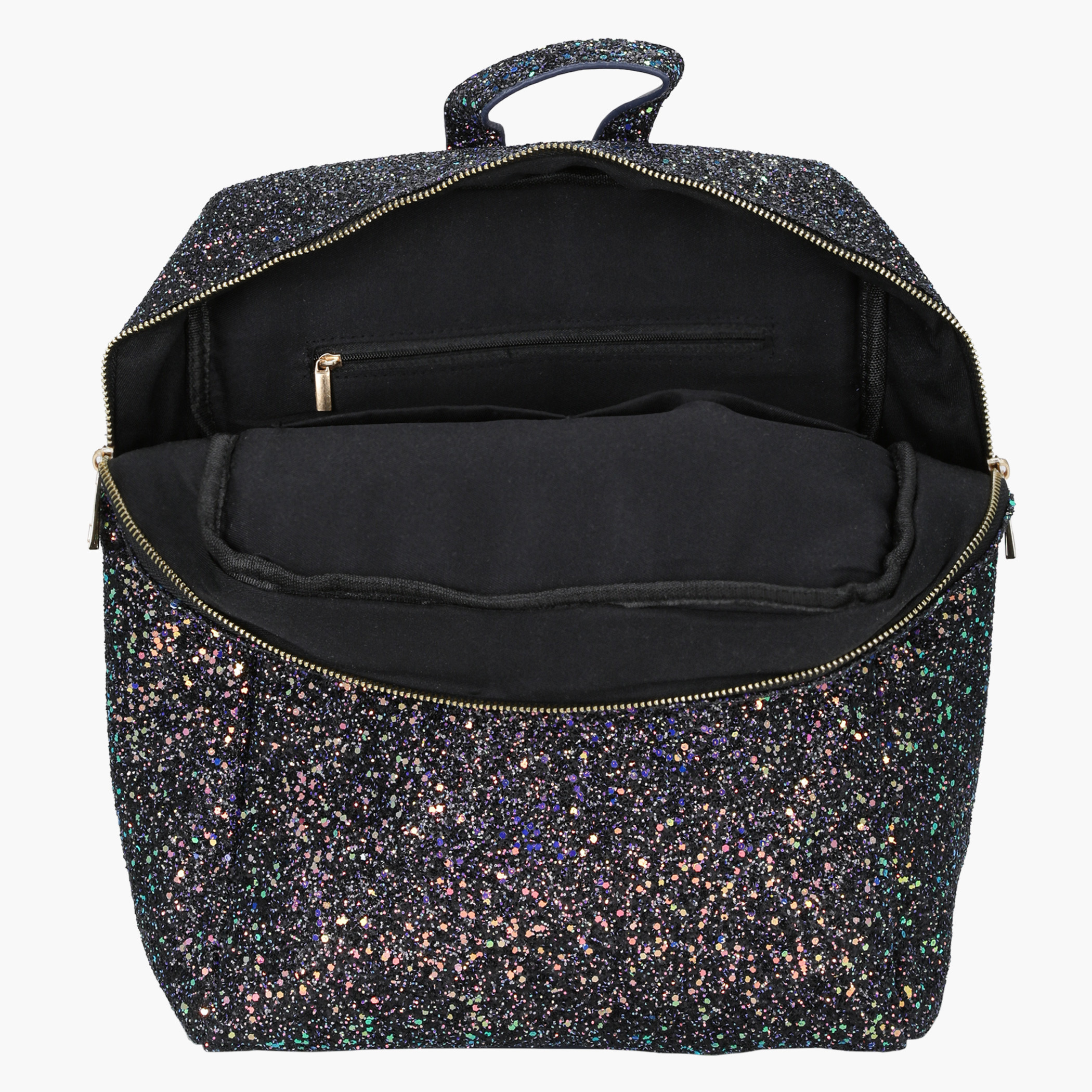 Saint laurent glitter on sale backpack