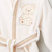Juniors 4-Piece Hooded Bath Robe Set with Teddy Bear Applique-Towels and Flannels-thumbnail-2