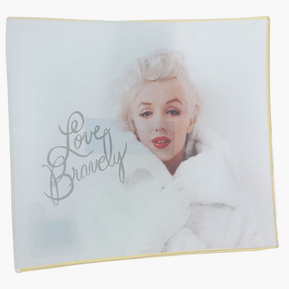 Tri Coastal Design Marilyn Monroe Printed Trinket Tray