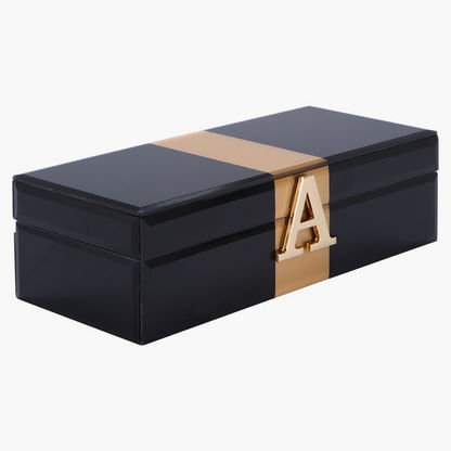American Atelier Monogram A Rectangular Box