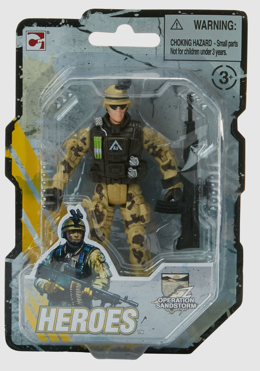 Heroes Force 9 League Soldier Figurine-Action Figures and Playsets-image-0
