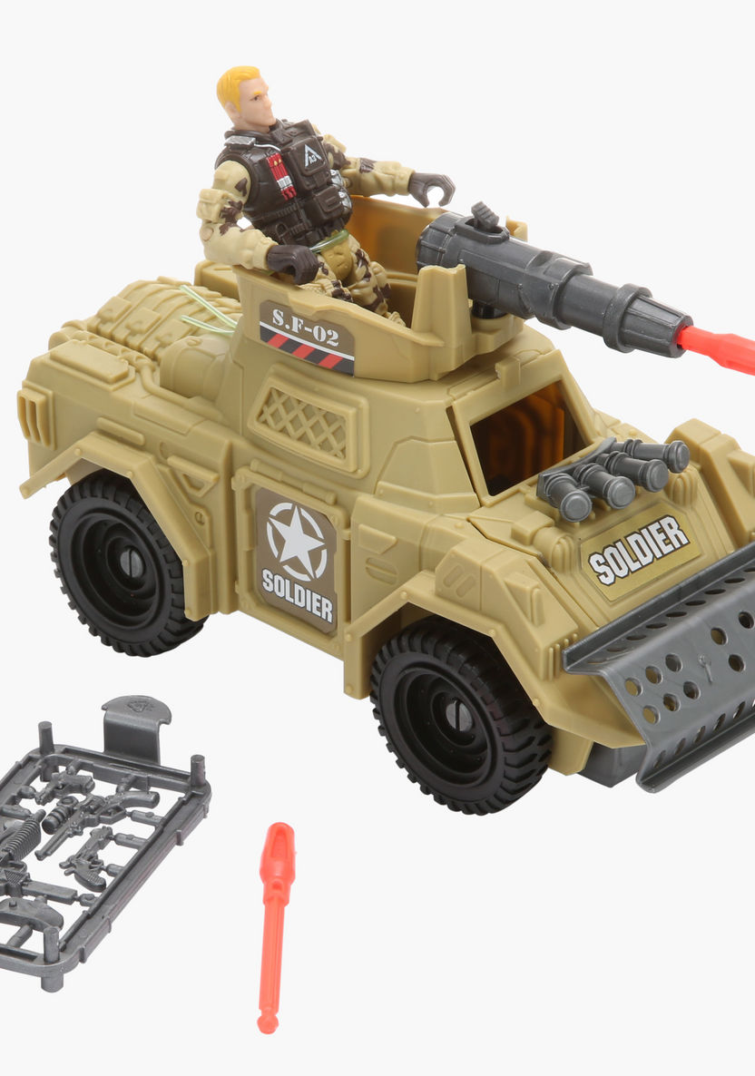 Soldier Force 9 Assault Vehicles Playset-Action Figures and Playsets-image-1