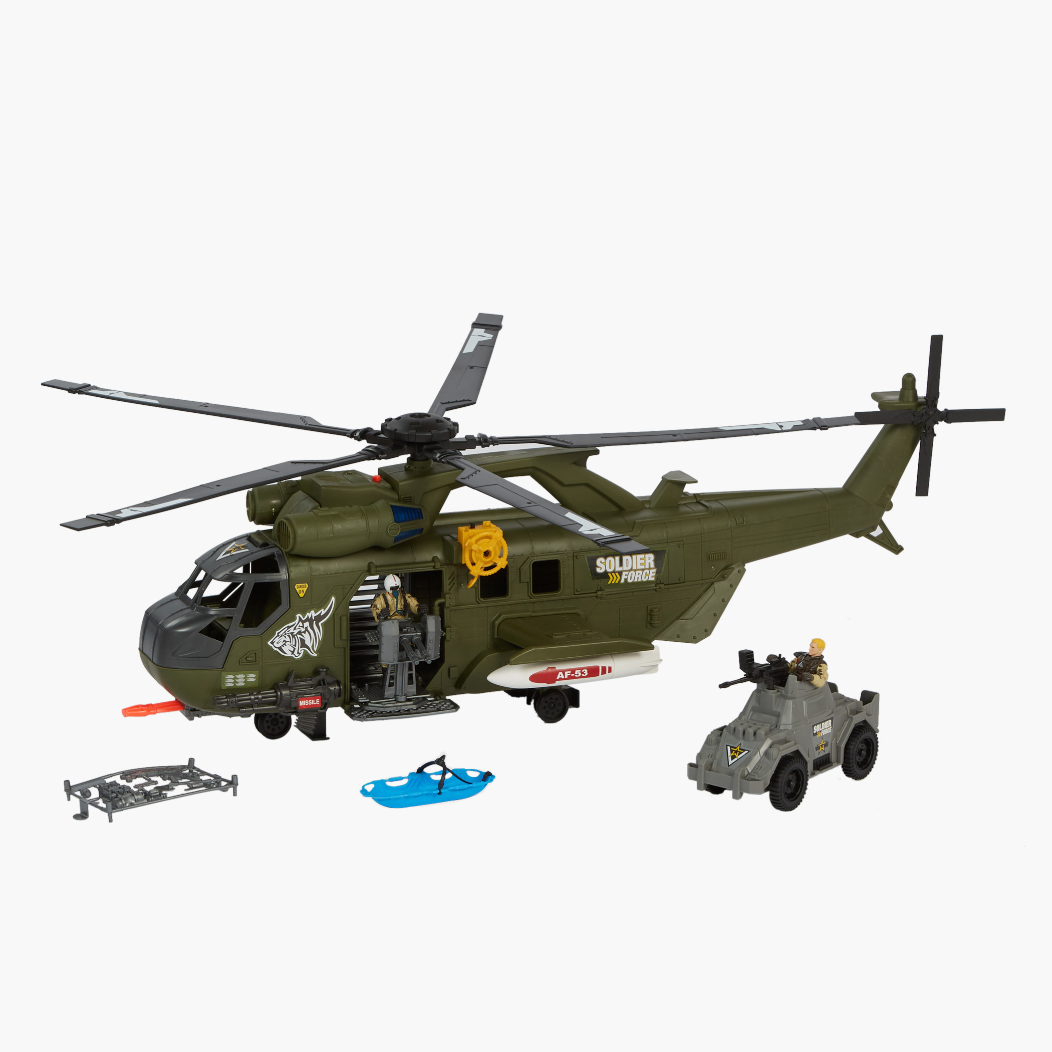 Helicopter playset sale