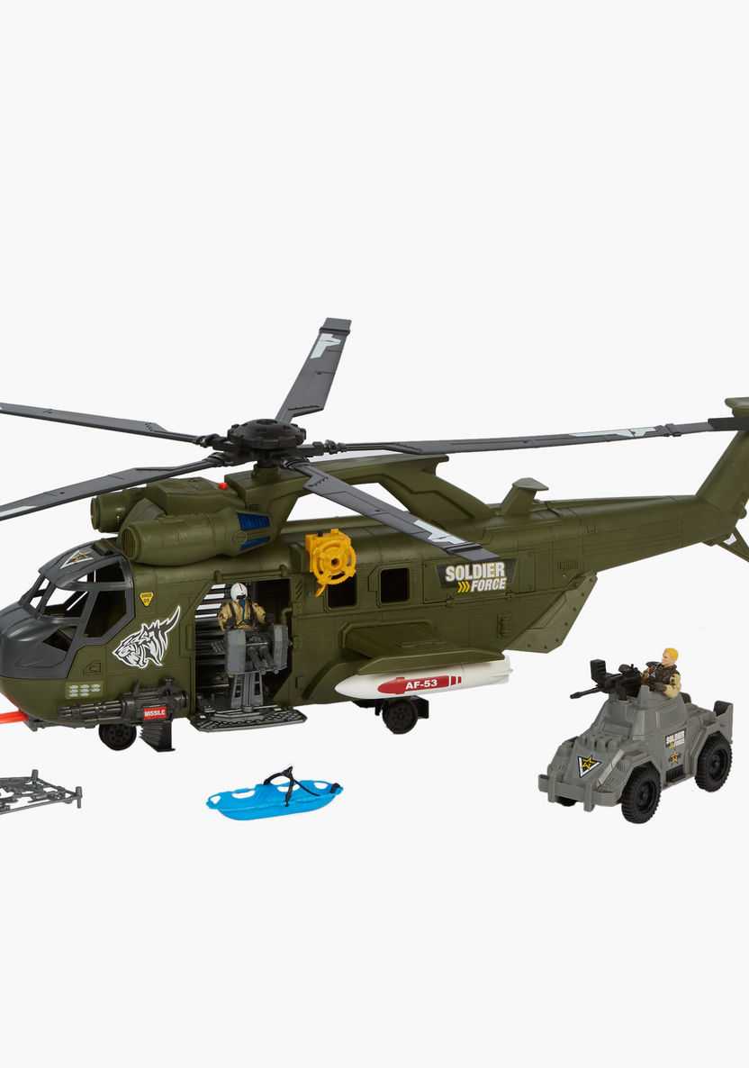 Soldier Force 9 Whirlwind 53 Helicopter Playset-Gifts-image-0
