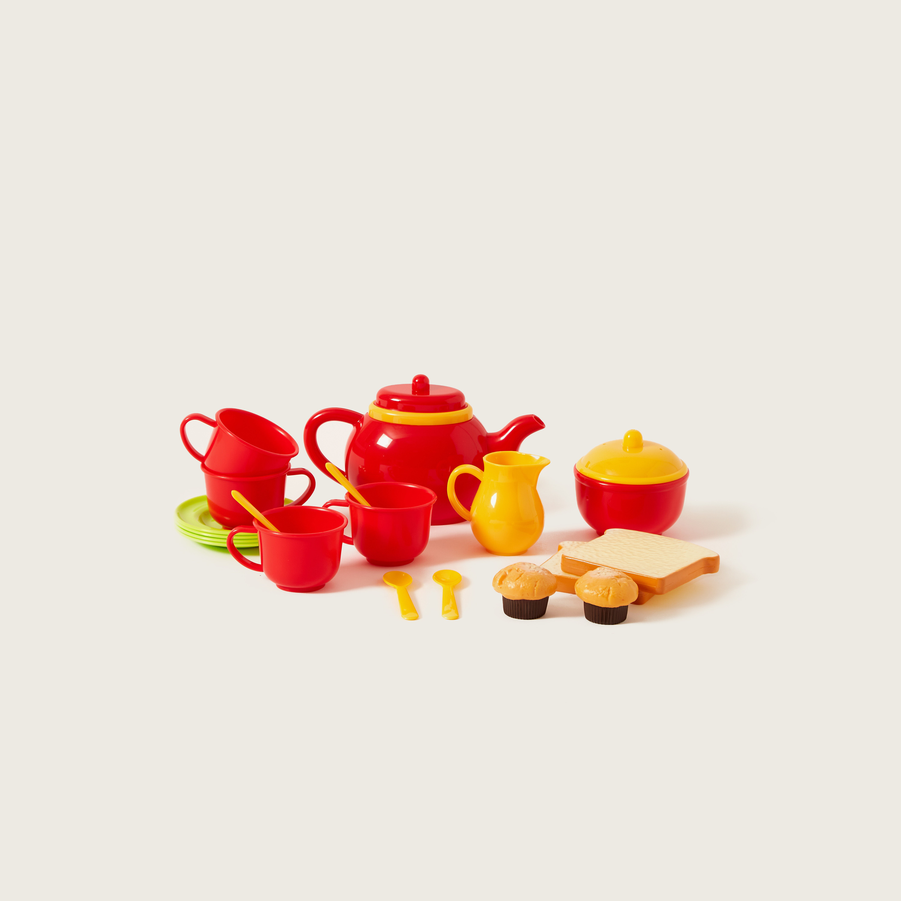 Playgo Tea Time 23-Piece Trolley Set-toys-roleplay-kitchensets-image-5
