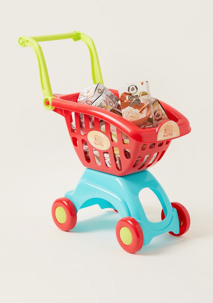 Playgo Supermarket Shopping Cart Toy-Role Play-image-0