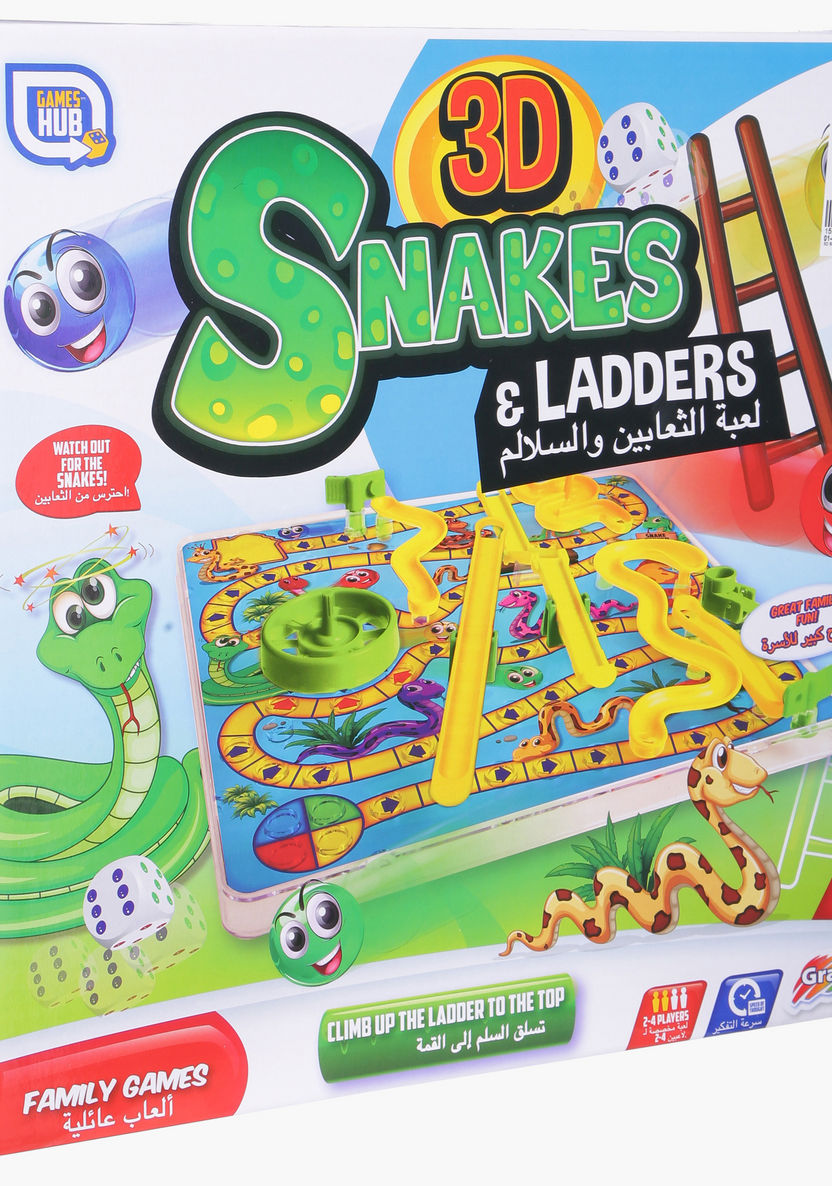 3D Snakes and Ladders-Blocks%2C Puzzles and Board Games-image-3
