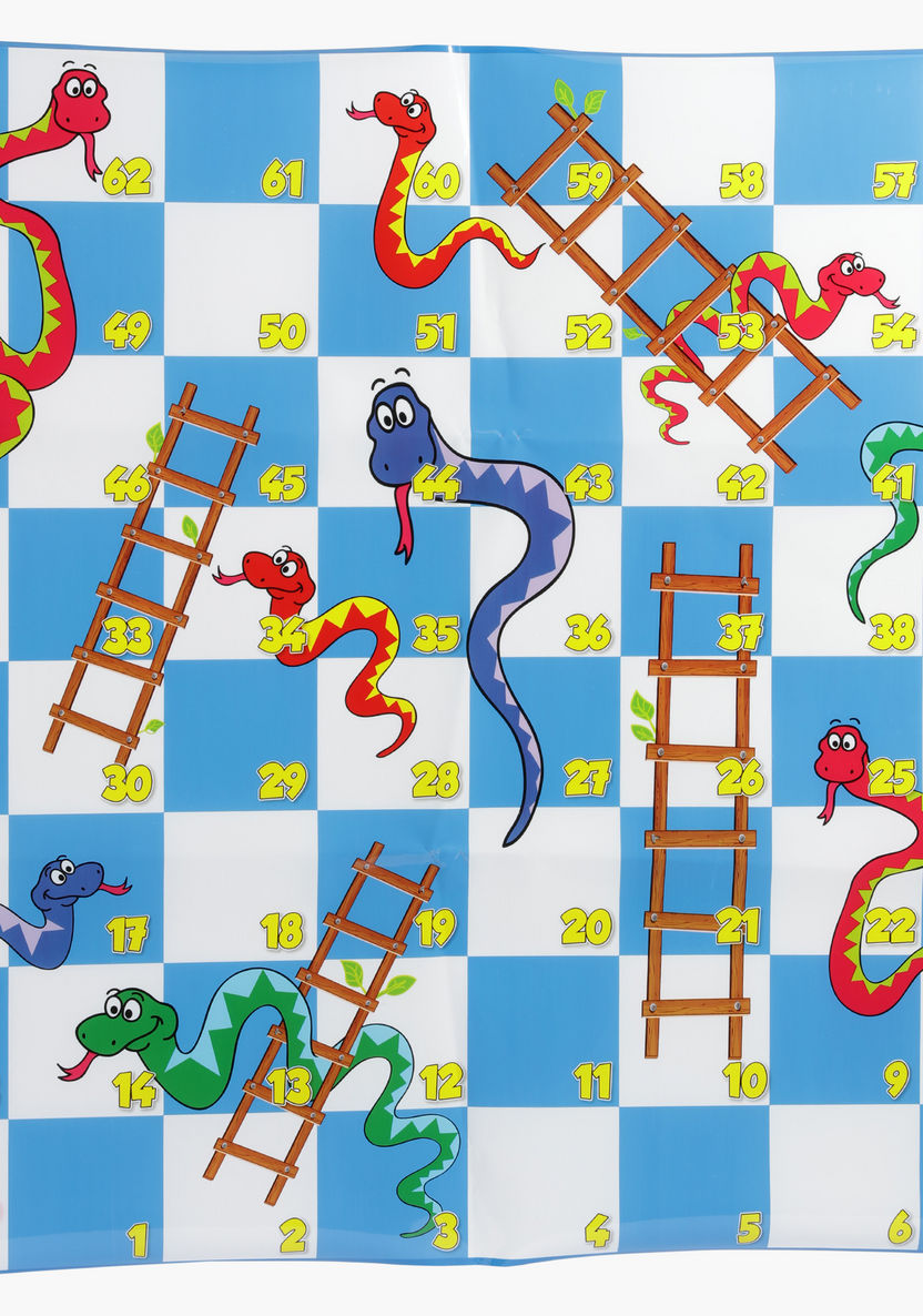 Giant Snakes and Ladder Game Set-Blocks%2C Puzzles and Board Games-image-0