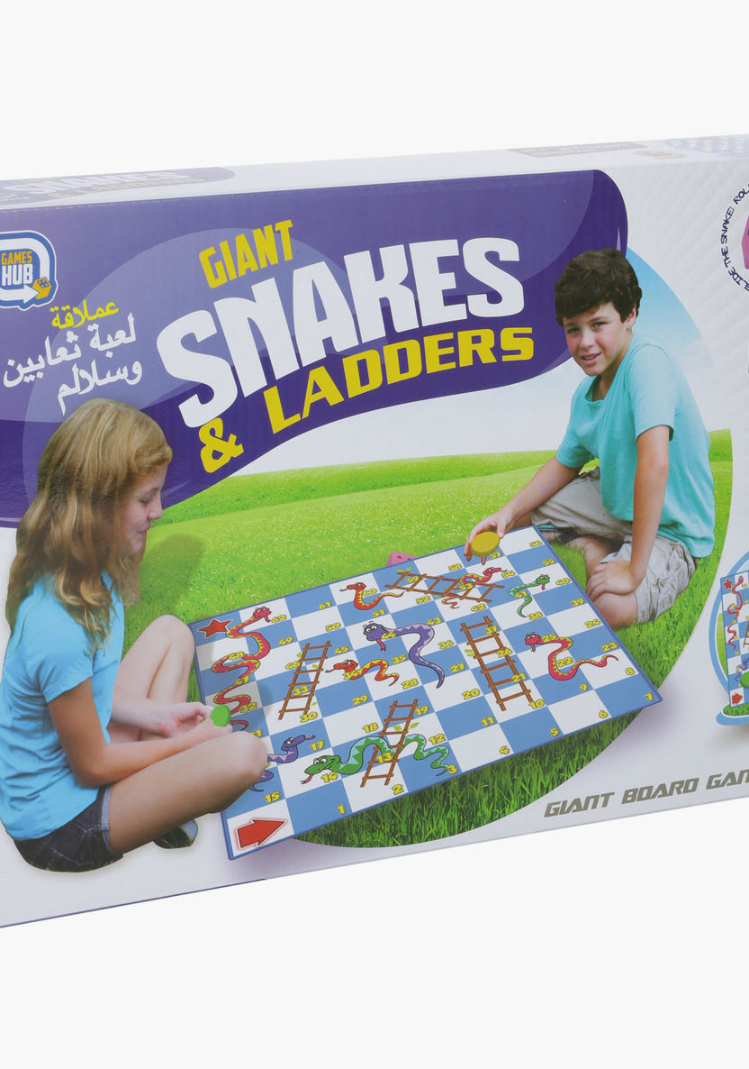 Giant Snakes and Ladder Game Set-Blocks%2C Puzzles and Board Games-image-3