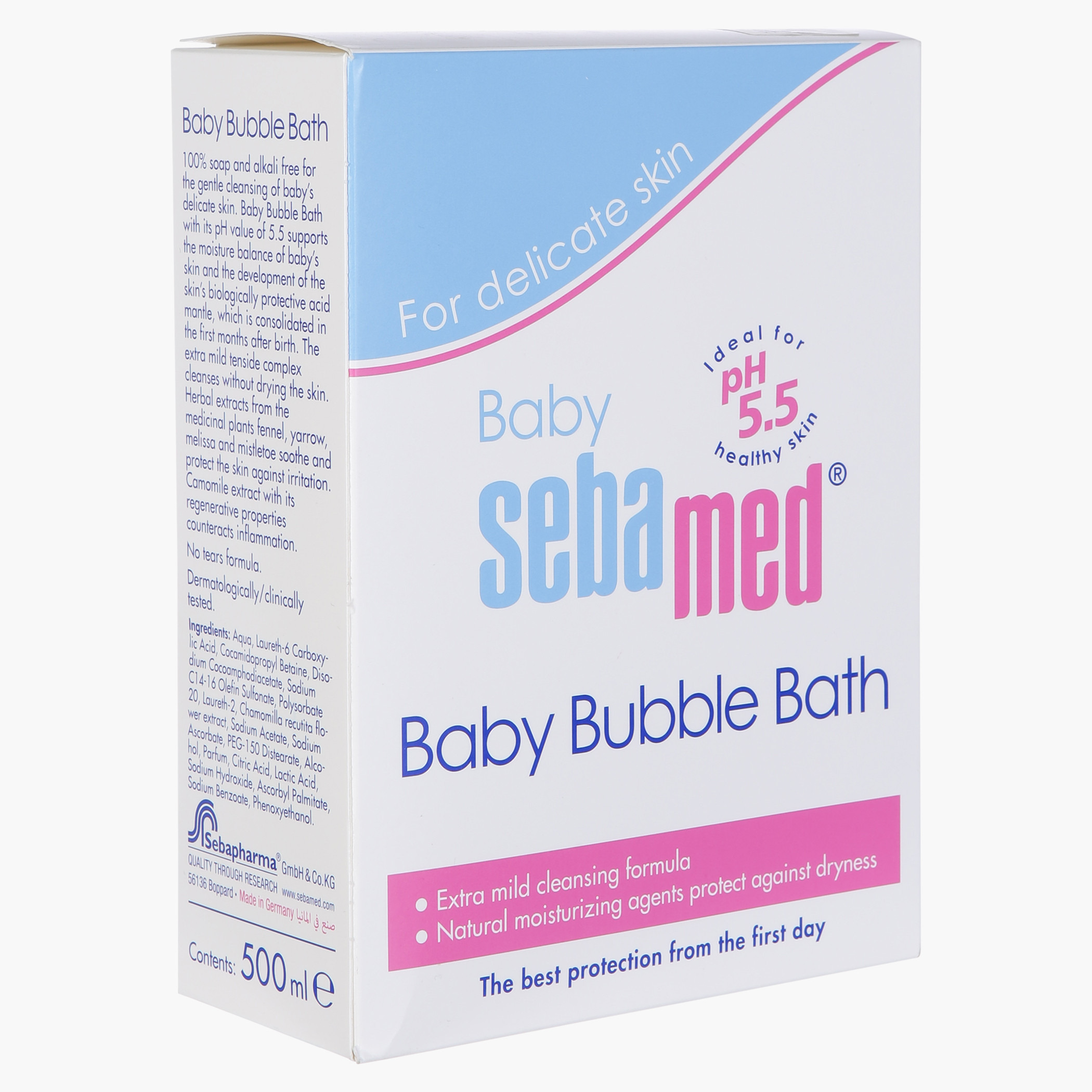 سائل استحمام الفقاعات للأطفال من سيباميد- 500 مل-baby-bathandcare-hairbodyskincare-image-1