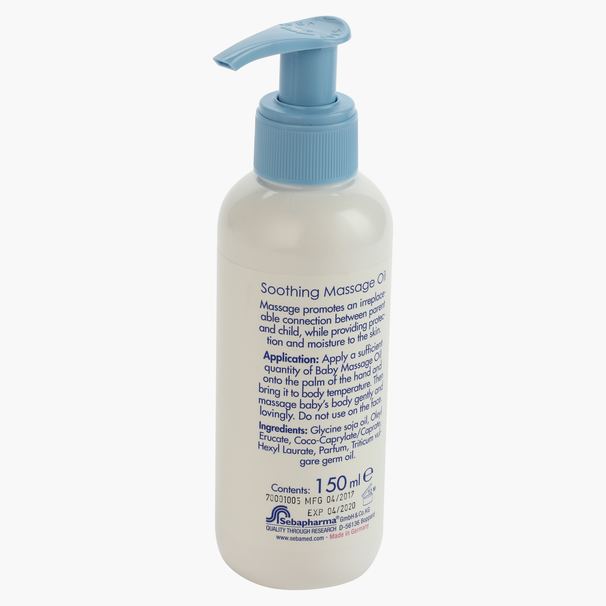 Sebamed Soothing Massage Oil - 150 ml-baby-bathandcare-hairbodyskincare-image-2
