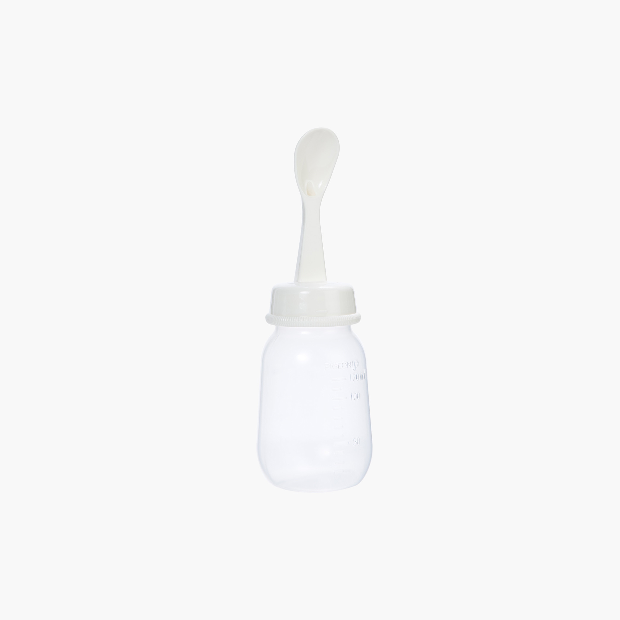 Pigeon Weaning Bottle with Spoon - 120 ml -baby-feeding-feedingbottles-bottlesandteats-image-1