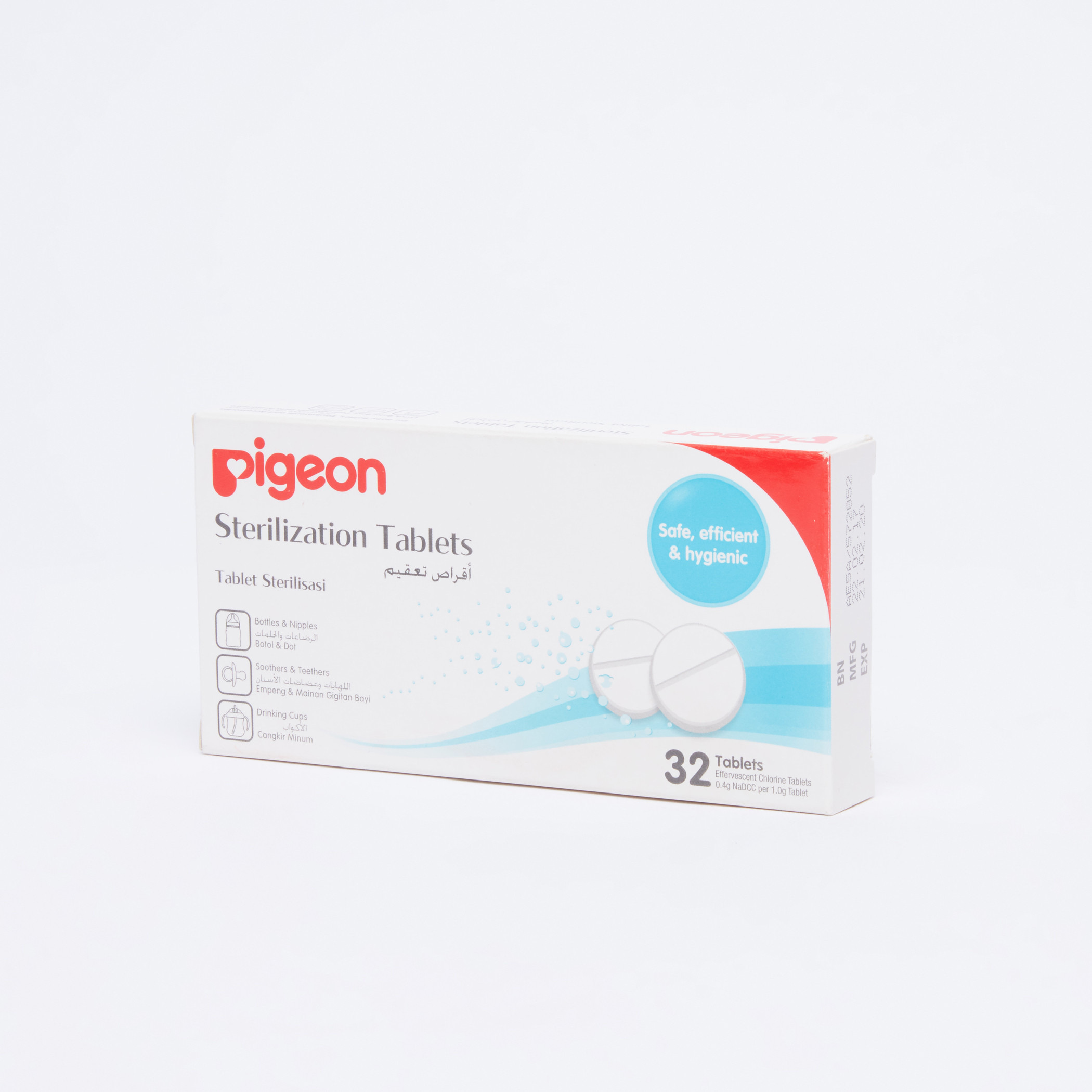 Pigeon Sterilisation Tablets - Set of 32-baby-healthandsafety-thermometersandaspirators-image-3