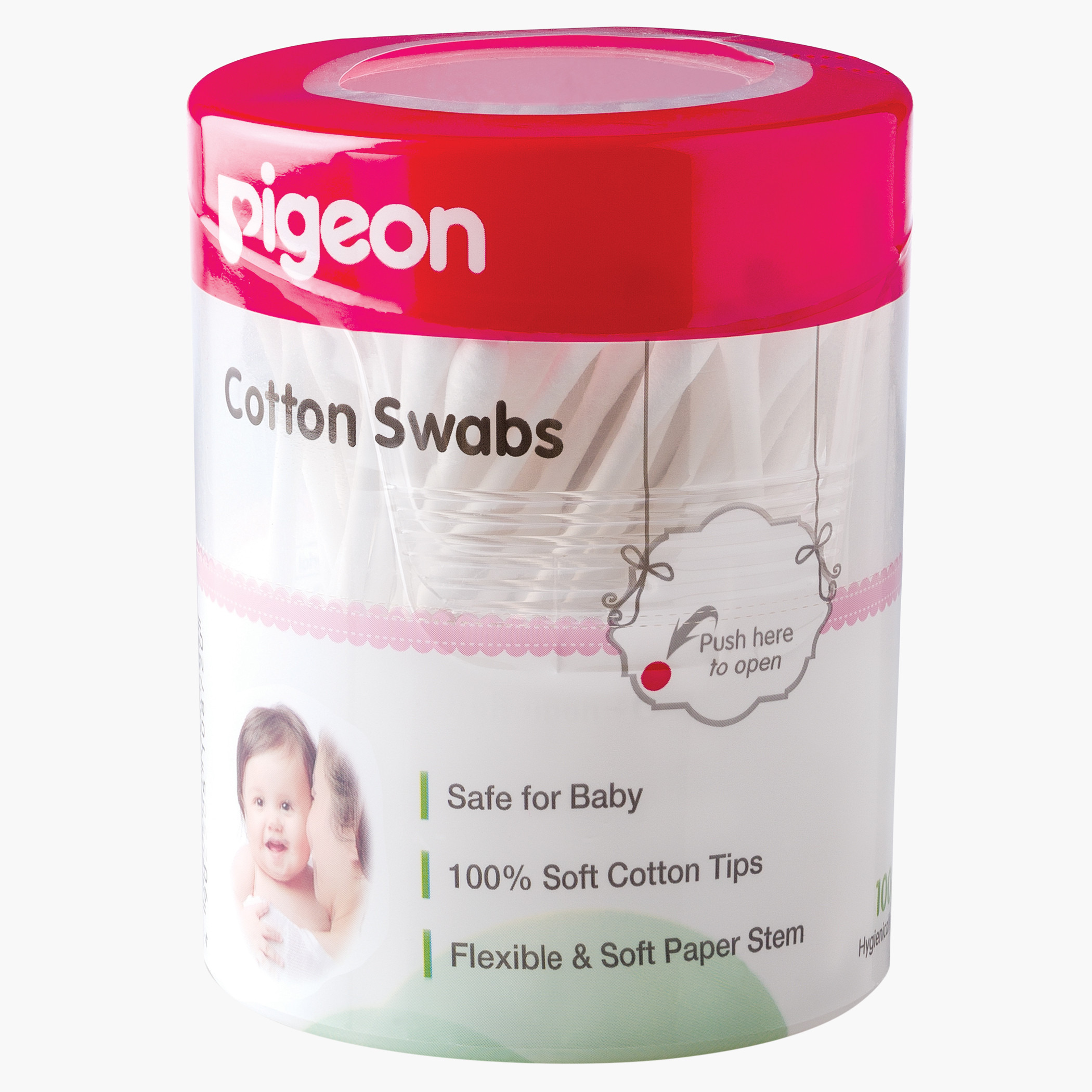 Pigeon Ear Swabs - Set of 100-baby-bathandcare-hairbodyskincare-image-1