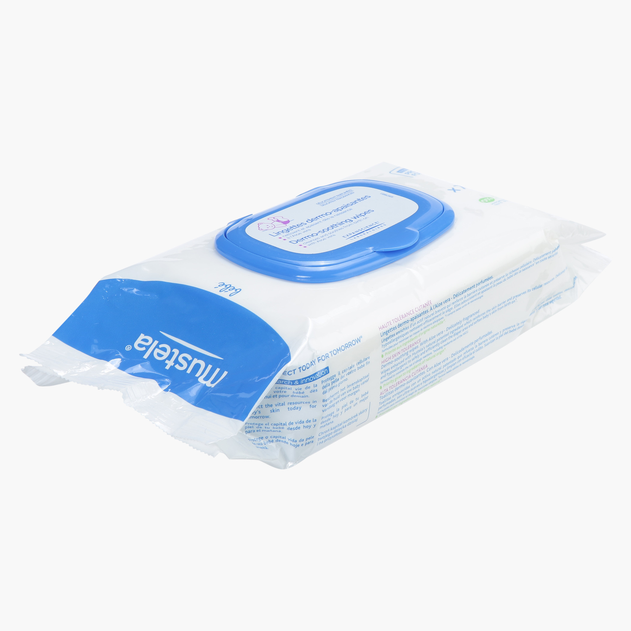 مناديل مبللة مهدئة للبشرة من موستيلا - 70 منديل-baby-bathandcare-wipes-image-2