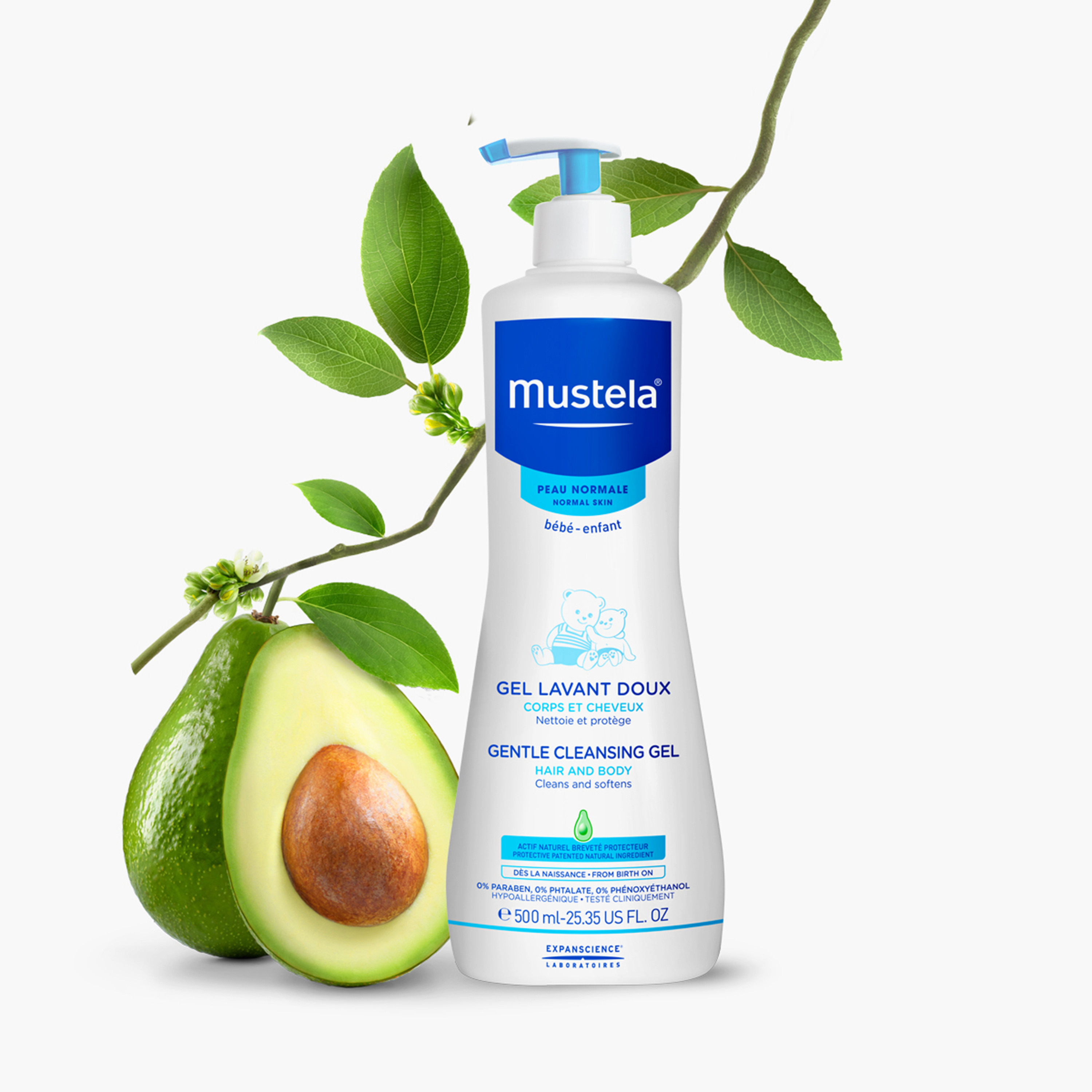 Mustela Gentle Cleansing Gel -baby-bathandcare-hairbodyskincare-image-1