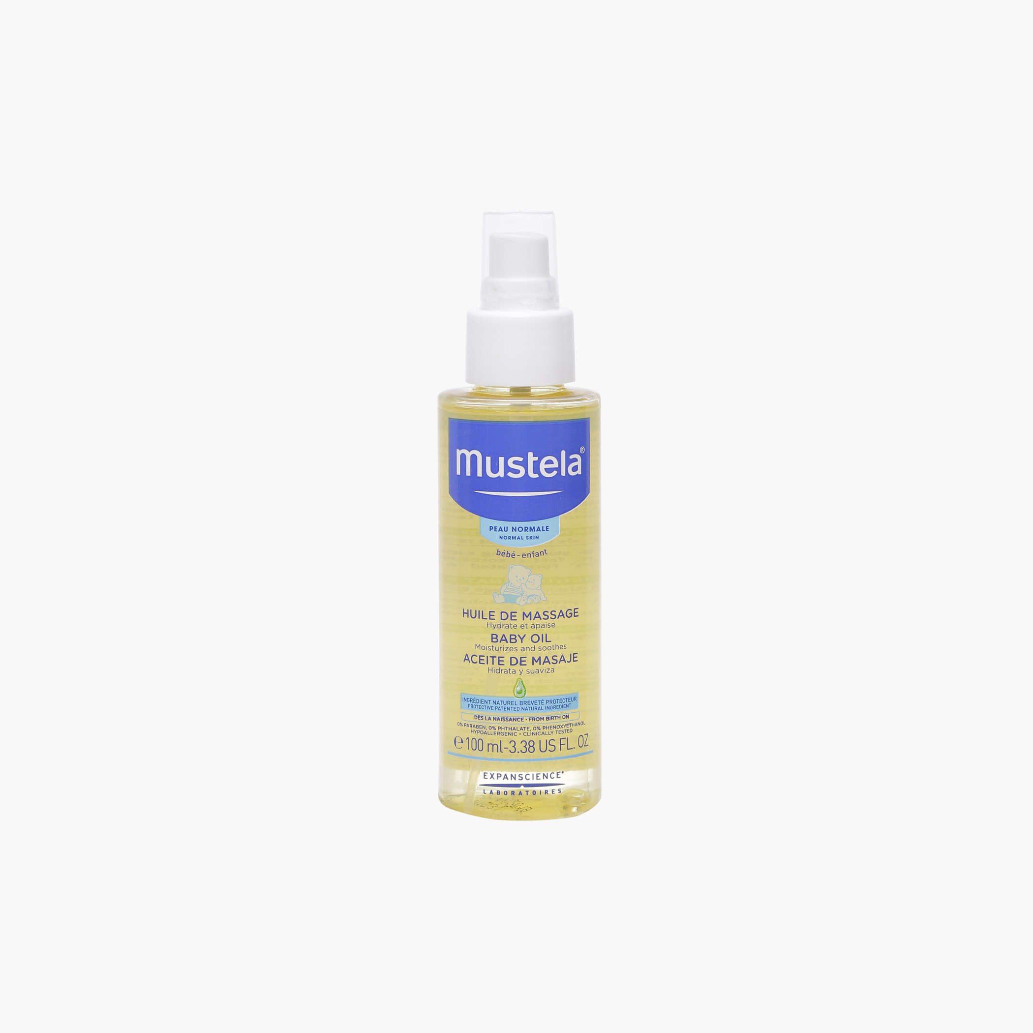 Mustela massage oil store 100ml