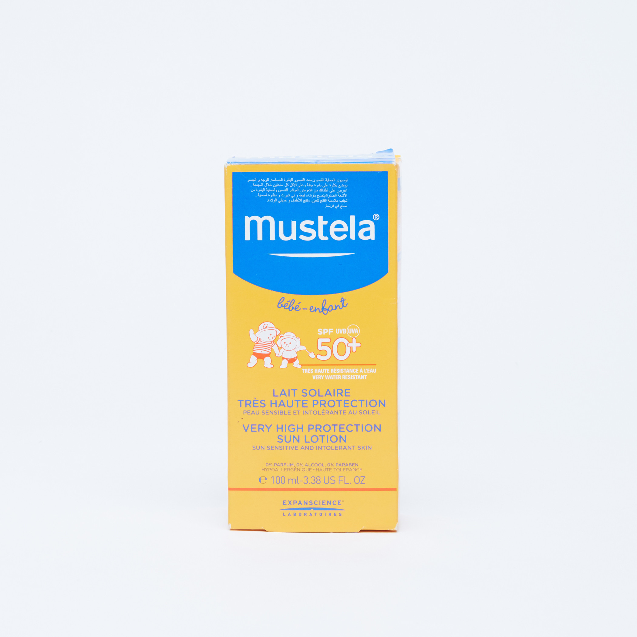Mustela Sun Lotion Spf 50+ - 100 ml-baby-bathandcare-hairbodyskincare-image-2