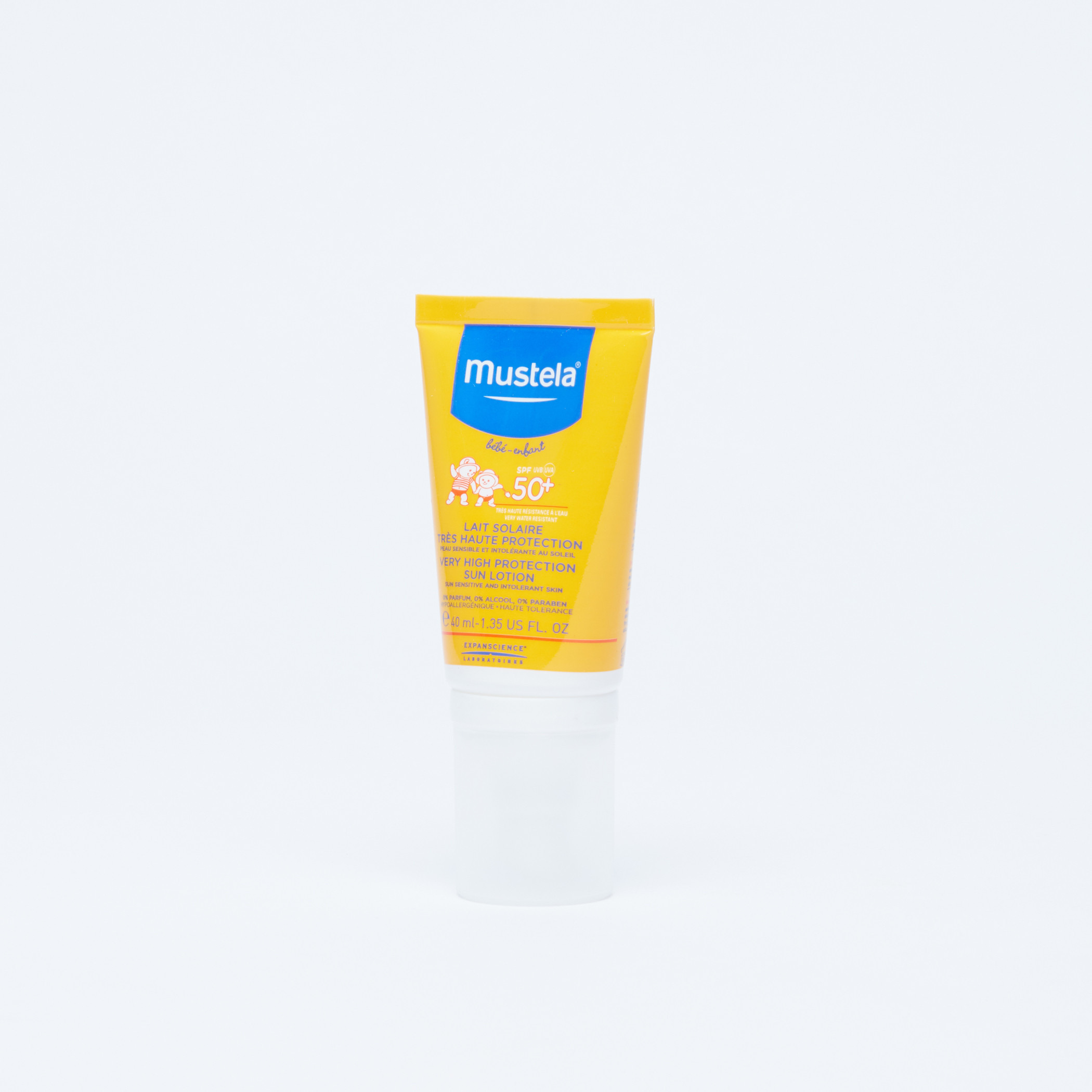 Mustela Sun Lotion SPF 50+ - 40 ml-baby-bathandcare-hairbodyskincare-image-1