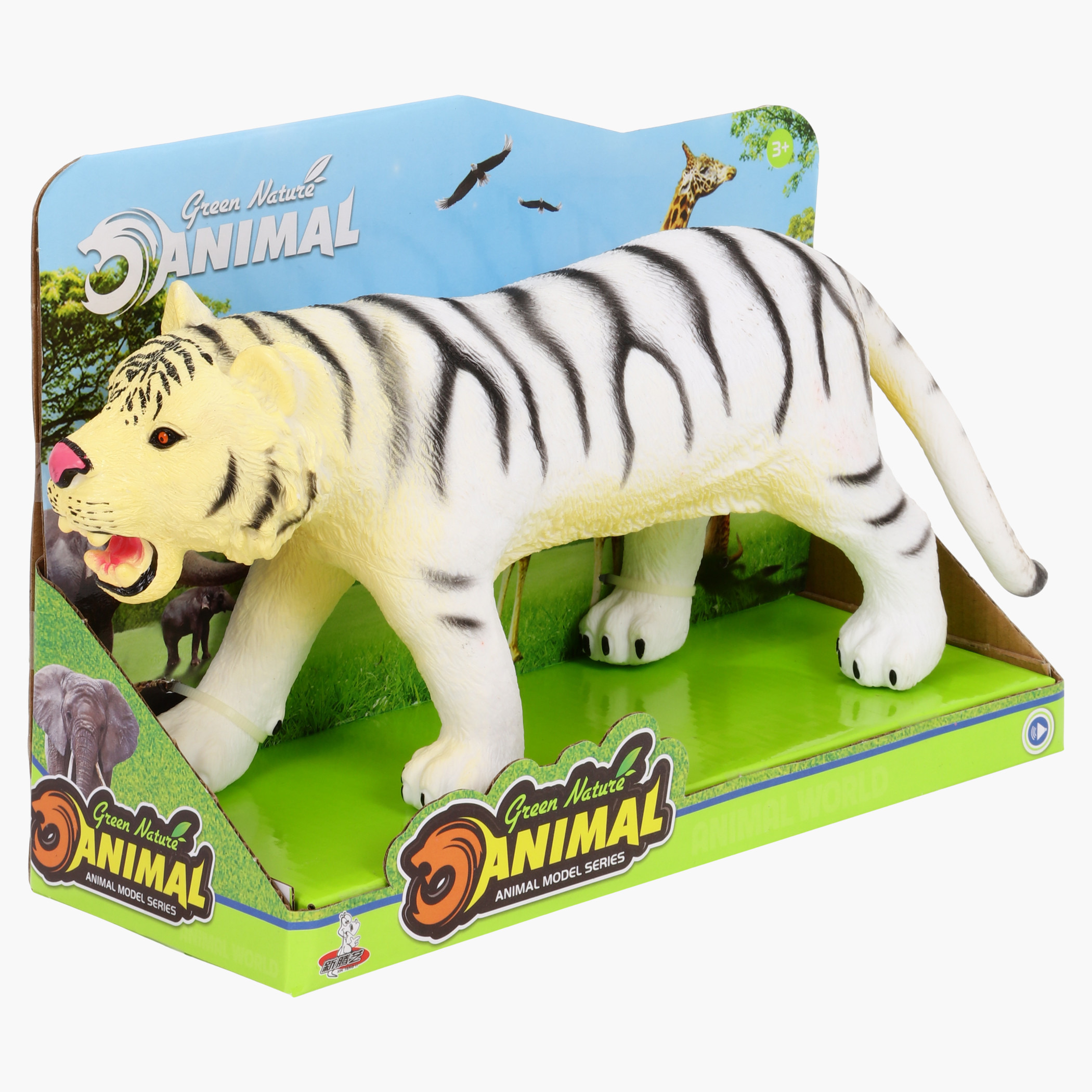 Green Nature Tiger Animal Toy