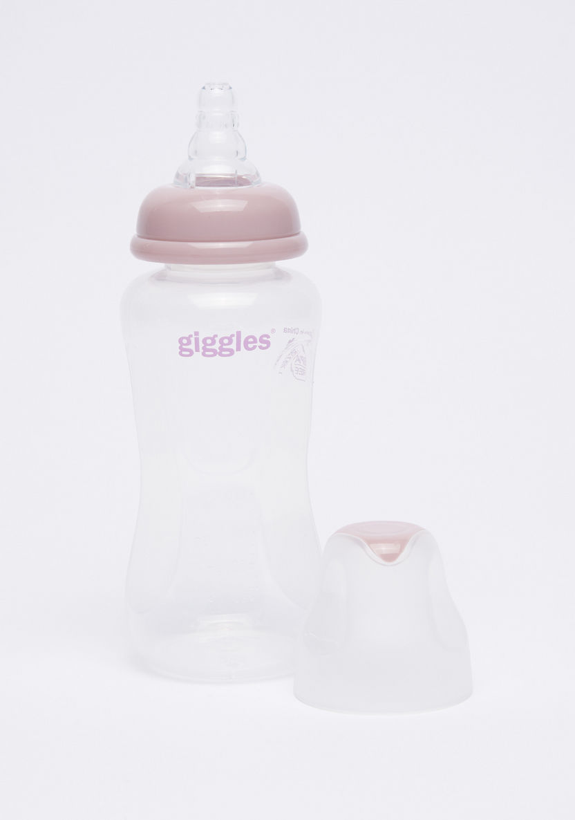 Giggles Feeding Bottle with Cap - 240 ml-Bottles and Teats-image-0