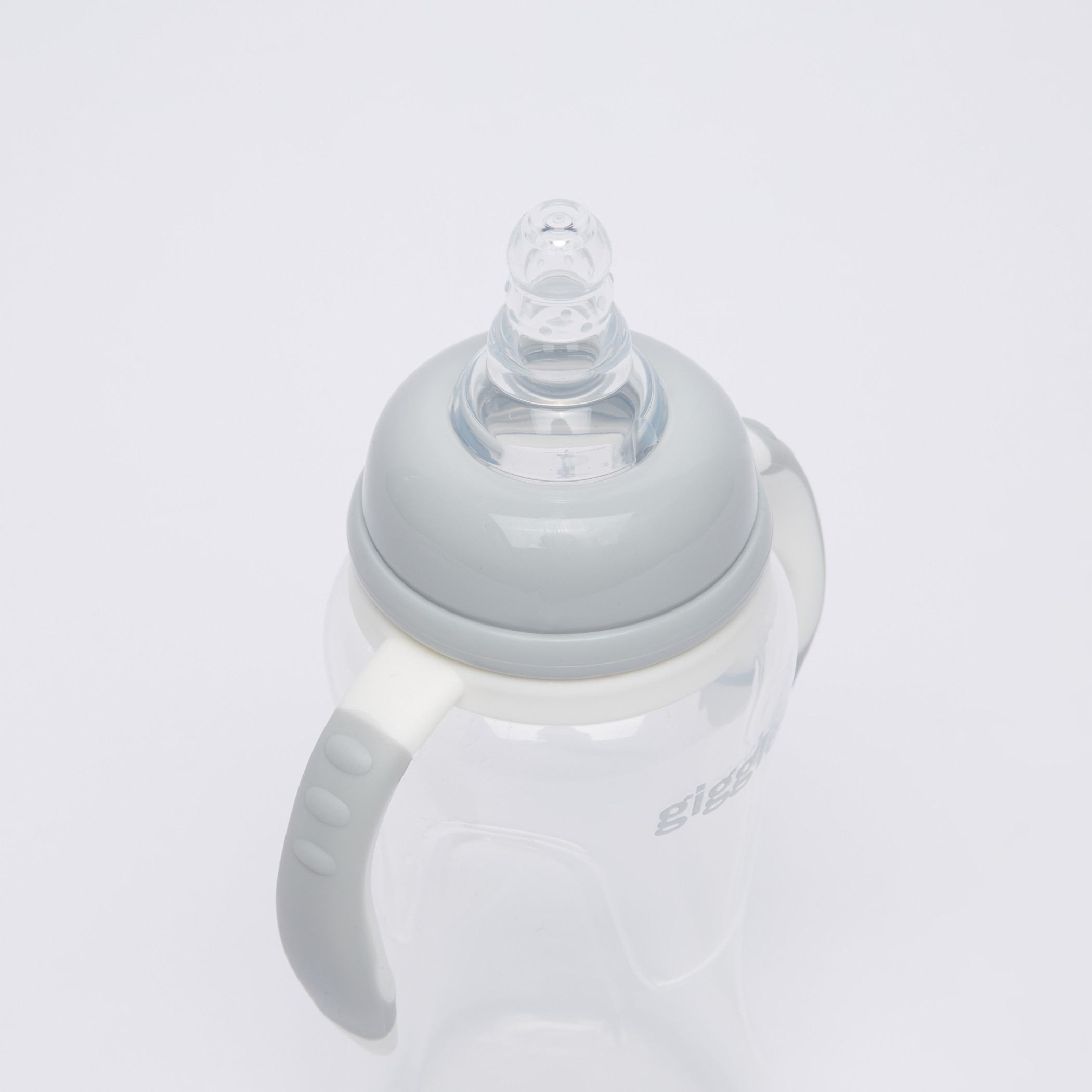Giggles Feeding Bottle with Handles - 240 ml-baby-feeding-feedingbottles-bottlesandteats-image-2