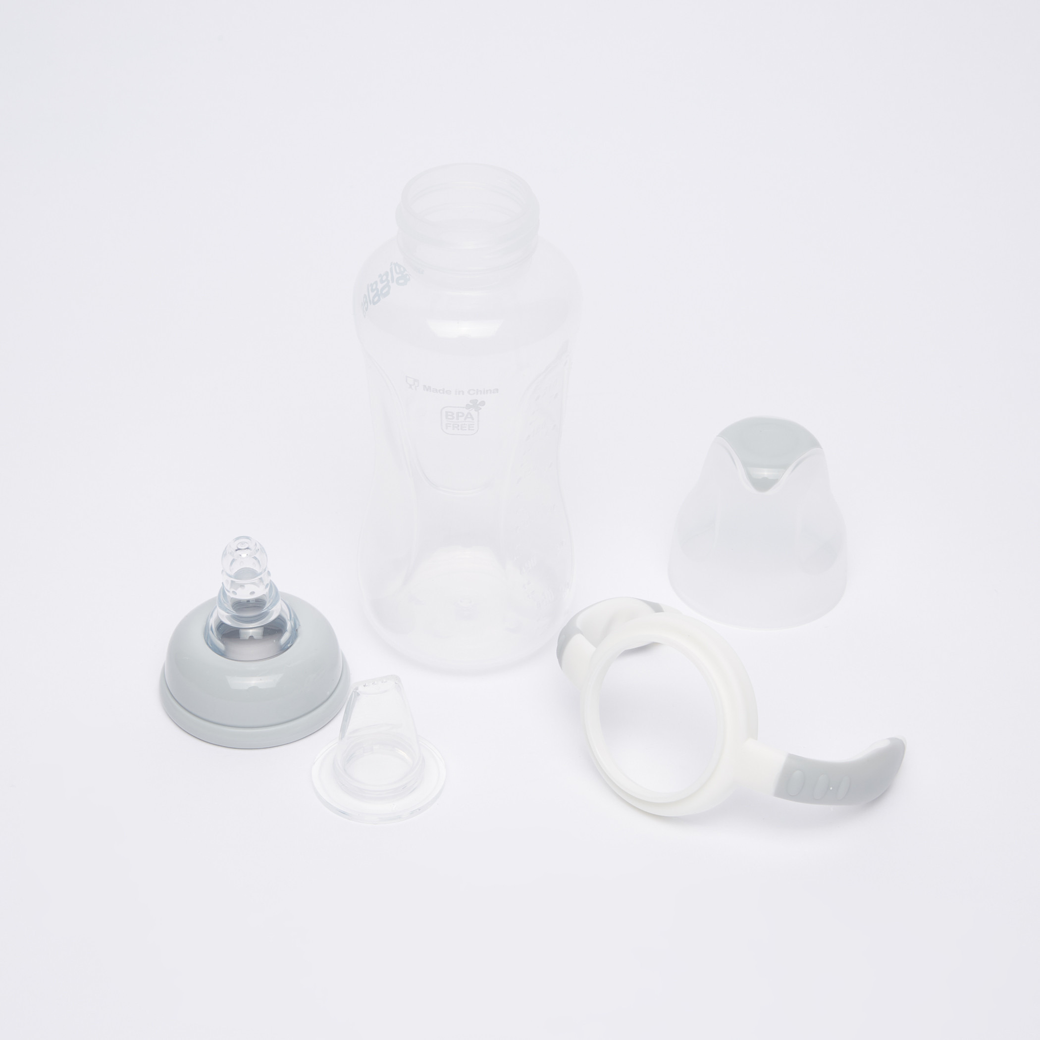 Giggles Feeding Bottle with Handles - 240 ml-baby-feeding-feedingbottles-bottlesandteats-image-4