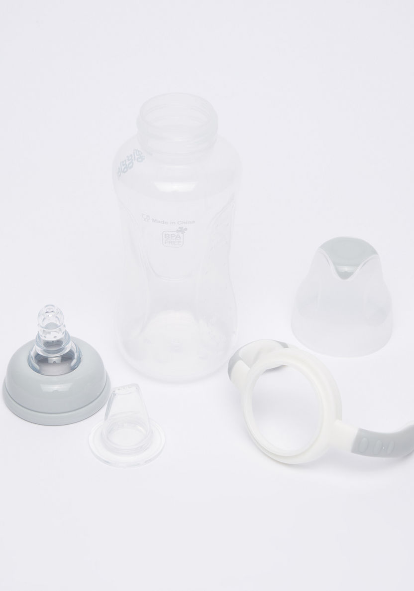 Giggles Feeding Bottle with Handles - 240 ml-Bottles and Teats-image-3