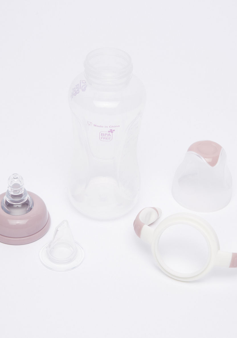 Giggles Feeding Bottle with Handles - 240 ml-Bottles and Teats-image-3
