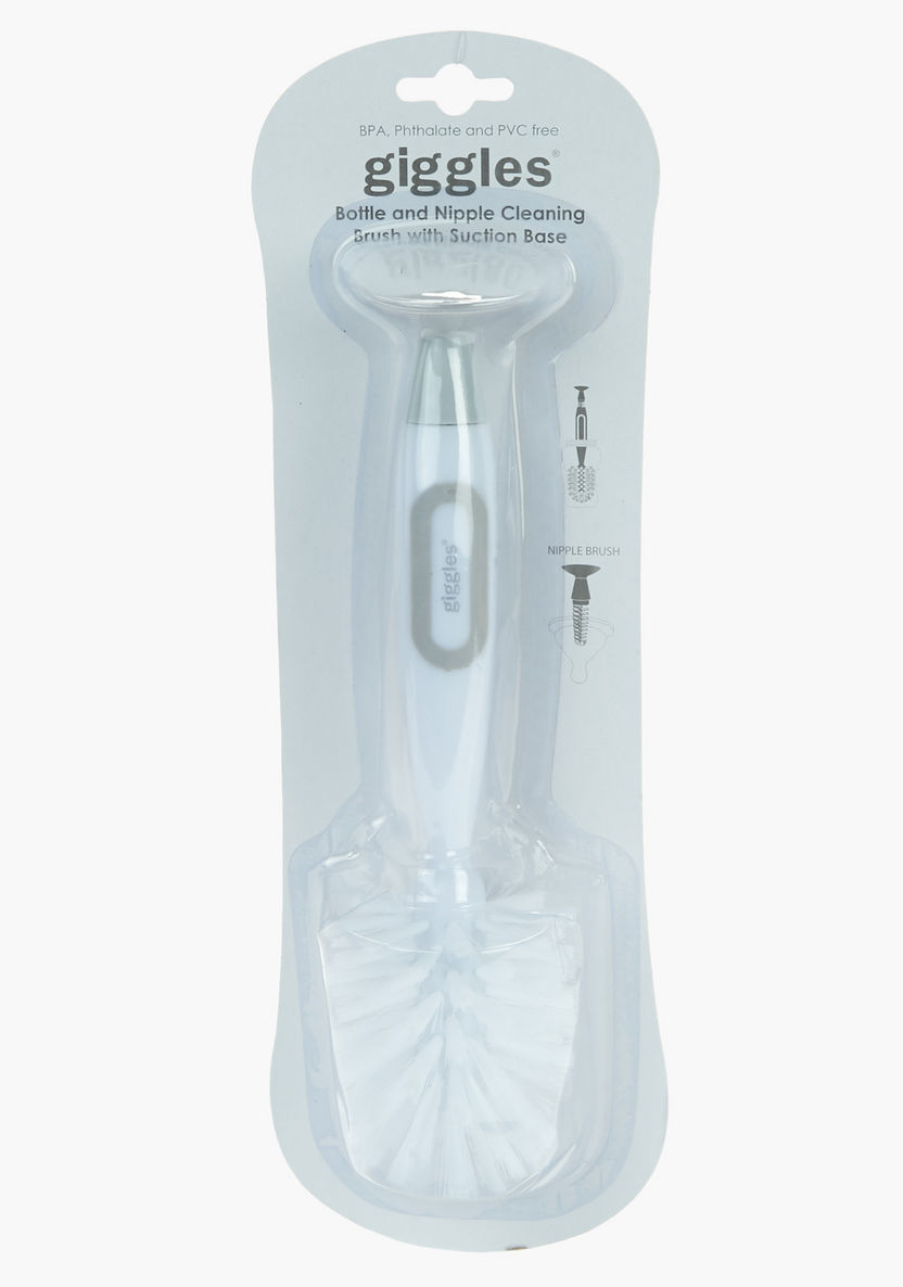 Giggles Bottle and Nipple Cleaning Brush with Suction base-Accessories-image-0