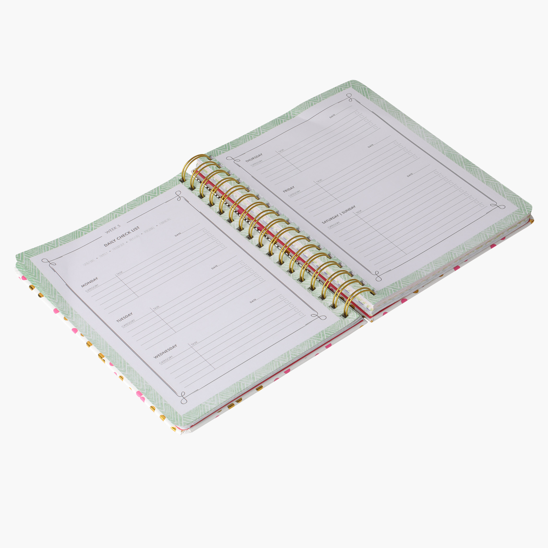 Mary Square Printed Spiral Bound Planner-school-stationery-planners-image-2